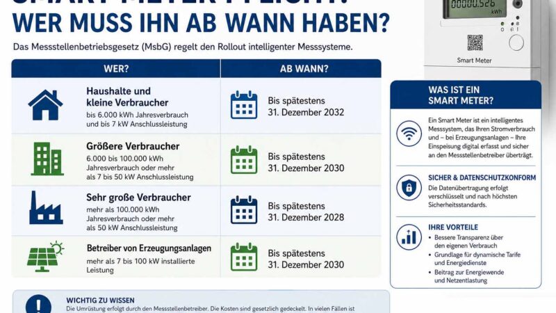 Smart Meter Kosten: Was zahlt der Verbraucher wirklich?
