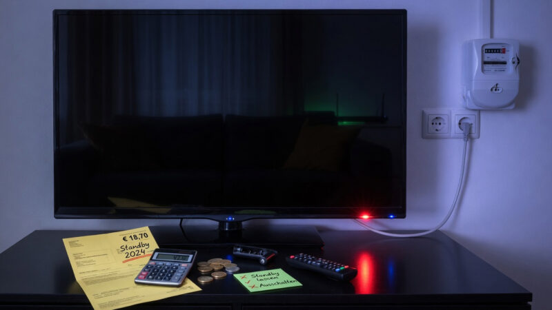 Stromverbrauch Smart-TV im Standby Kosten und Spartipps