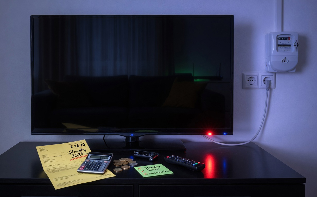 Stromverbrauch Smart-TV im Standby Kosten und Spartipps