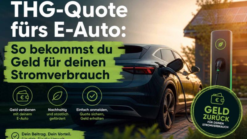THG-Quote fürs E-Auto