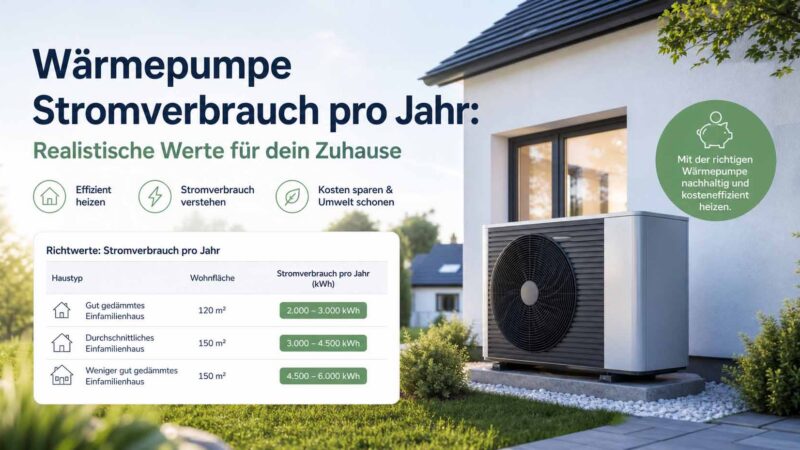 Wärmepumpe pro jahr