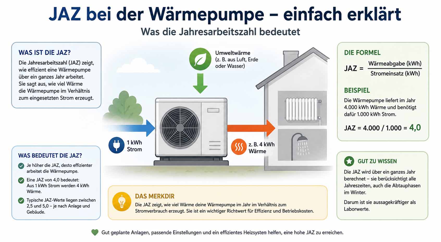 Was ist die JAZ