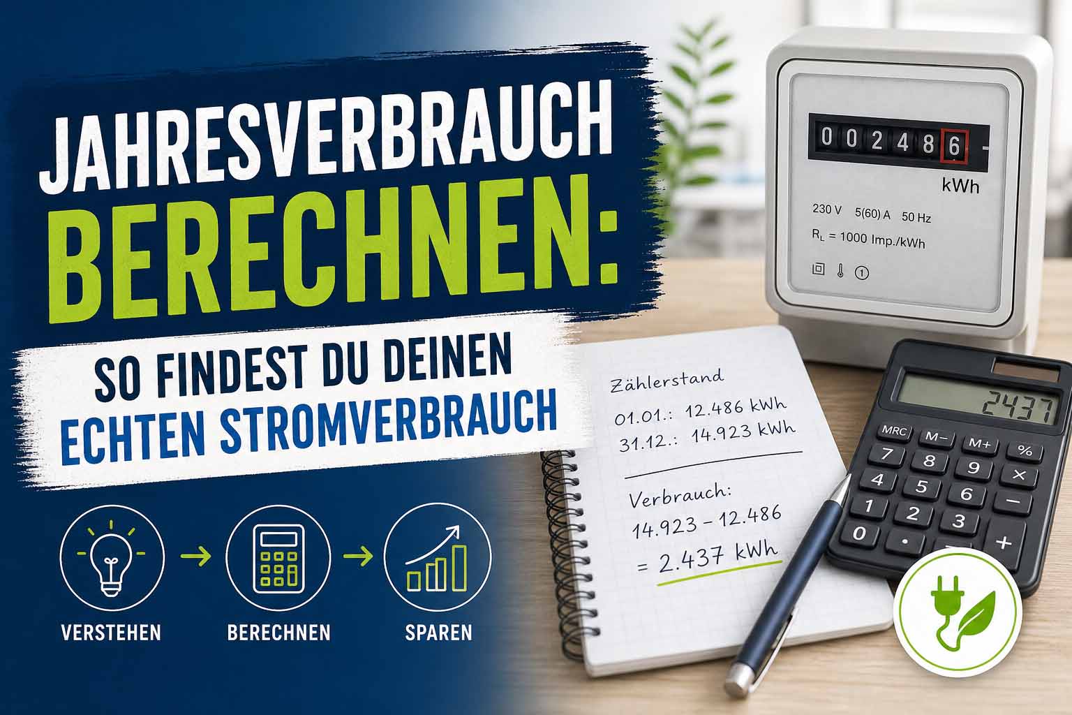 Jahresverbrauch berechnen