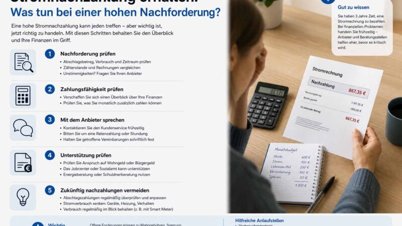 Stromnachzahlung